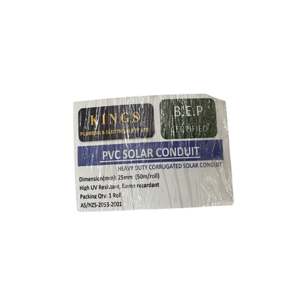 KINGS PVC Solar Conduit – Heavy Duty Corrugated